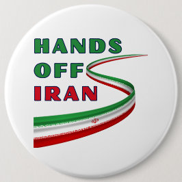 Hands Off Iran 缶バッジ