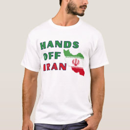 Hands Off Iran Tシャツ