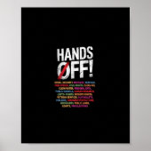 Hands Off My Social Security 2025 Repetition Long  ポスター (正面)