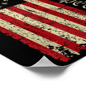 Hands Off Social Securityデモに対する抗議デモに対す救る反応 ポスター (角)