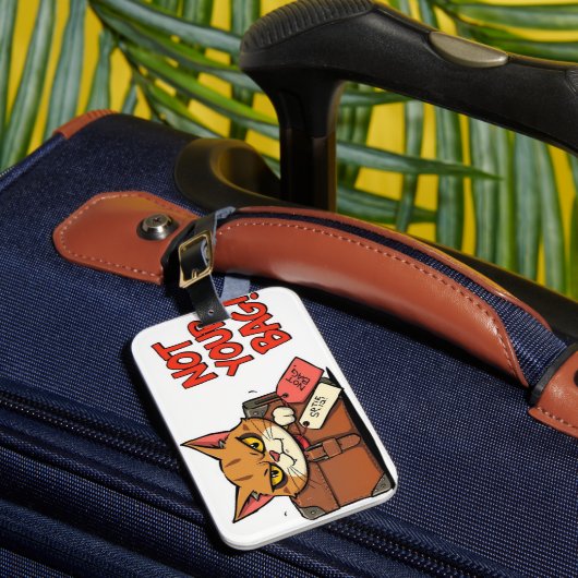 Hands Off This Is Seriously Not Your Bag ラゲッジタグ (正面インサイチュ1)