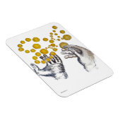 Hands Outstretched with Golden Globes マグネット (右側)