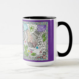 Hands Overハート再訪問 マグカップ