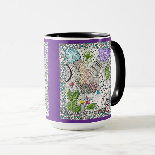 Hands Overハート再訪問 マグカップ (正面右)