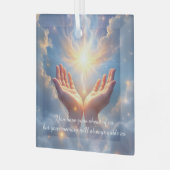 Hands Set the Soul Free, sympathy  ガラスオーナメント (正面左)