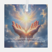 Hands Set the Soul Free, sympathy  ガラスオーナメント (裏面)