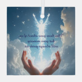 Hands Set the Soul Free, You have gone sympathy  ガラスオーナメント (裏面)