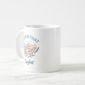 Hands That Comfort Nurse Quote コーヒーマグカップ (正面左)