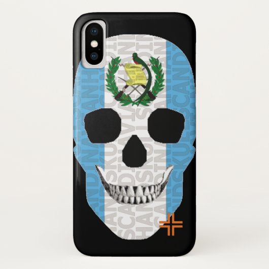 HANDSCARALグアテマラのケースiPhone X B2 Case-Mate iPhoneケース (裏面)