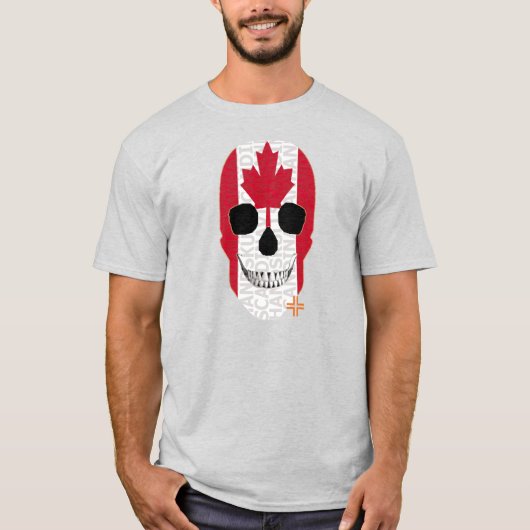 HANDSCARULカナダTシャツ基本B2 Tシャツ (正面)