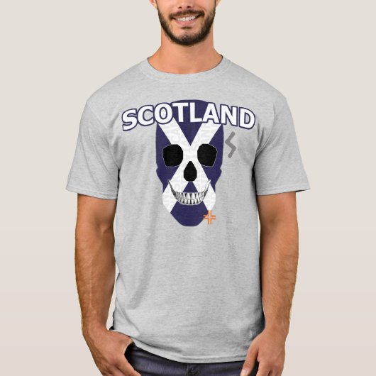 HANDSCARULスコットランドTシャツ基本B2 Tシャツ (正面)