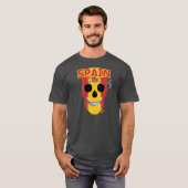 HANDSCARULスペインTシャツ基本B2 Tシャツ (正面フル)