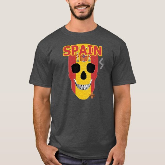 HANDSCARULスペインTシャツ基本B2 Tシャツ (正面)