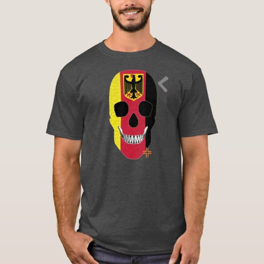 HANDSCARULドイツTシャツ基本B2 Tシャツ (正面)