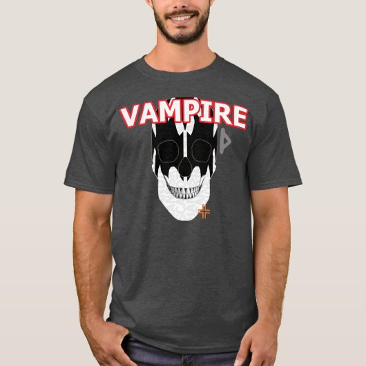 HANDSCARULバンパイアTシャツ基本B2 Tシャツ (正面)