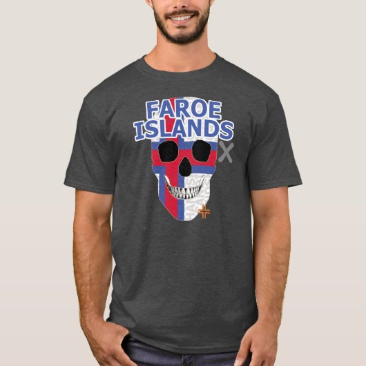 HANDSCARULファロー諸島Tシャツ基本B2 Tシャツ (正面)