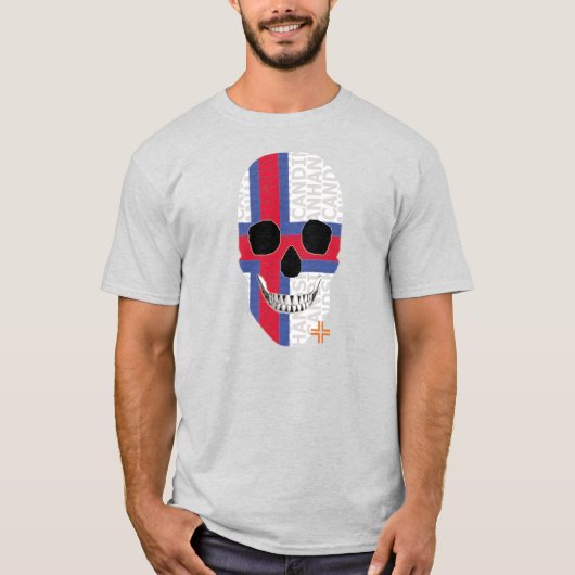 HANDSCARULファロー諸島Tシャツ基本B2 Tシャツ (正面)