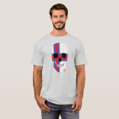 HANDSCARULファロー諸島Tシャツ基本B2 Tシャツ (正面フル)