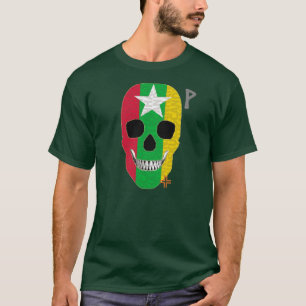 HANDSCARULミャンマーTシャツ基本B2 Tシャツ