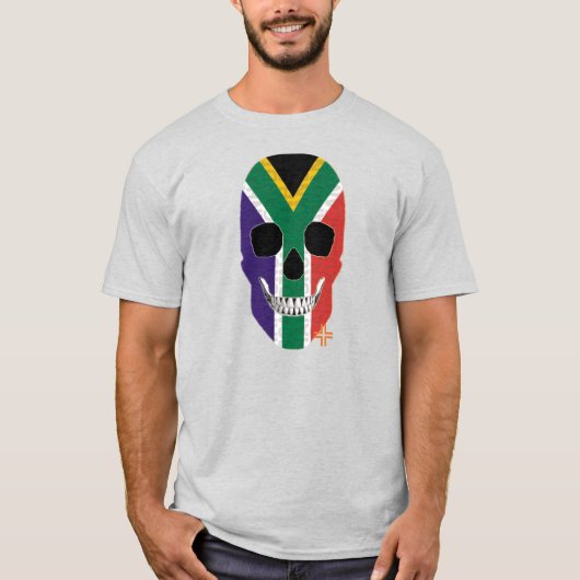 HANDSCARUL南アフリカTシャツ基本B2 Tシャツ (正面)