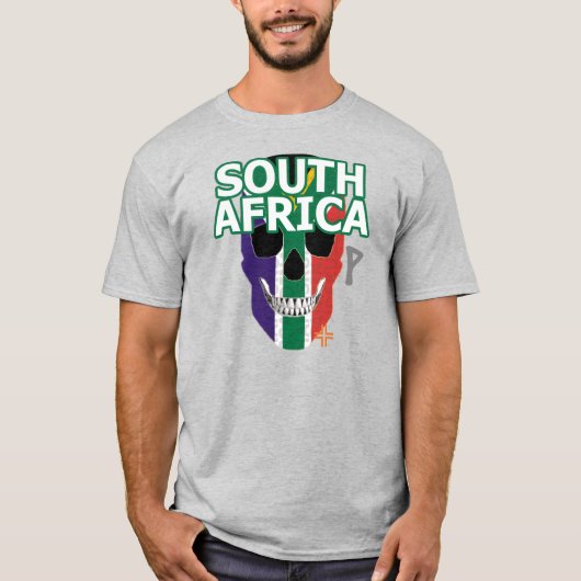 HANDSCARUL南アフリカTシャツ基本B2 Tシャツ (正面)