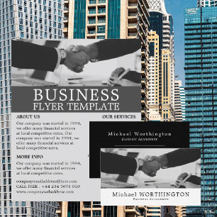 Handshake, Business & Finance 広告's チラシ