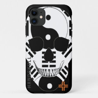 HANDSKULLの陰陽- iPhone 5/5S堅いXtreme iPhone 11 ケース