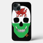 HANDSKULLウェールズ- iPhone 6、堅いXtreme Case-Mate iPhoneケース (裏面)