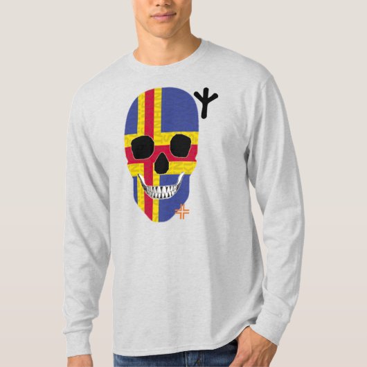 HANDSKULL Aland Long Sleeve T-Shirt    B2 Tシャツ (正面)