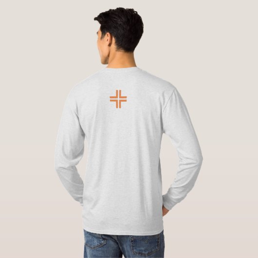 HANDSKULL Aland Long Sleeve T-Shirt    B2 Tシャツ (裏面フル)