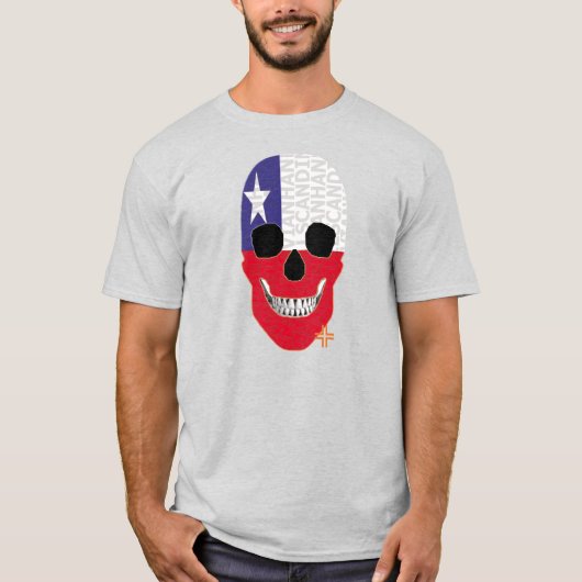 HANDSKULL Chile t-shirt basic   B2 Tシャツ (正面)