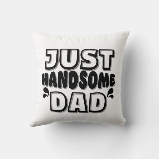 HANDSOME DAD クッション (裏面)