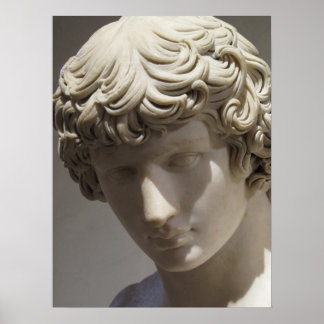 Handsome guy Antinous Hadrian beloved ポスター