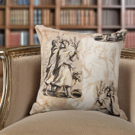 Handsome Roman Youths in Festival Procession クッション
