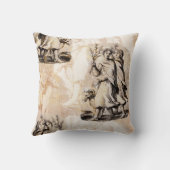 Handsome Roman Youths in Festival Procession クッション (裏面)