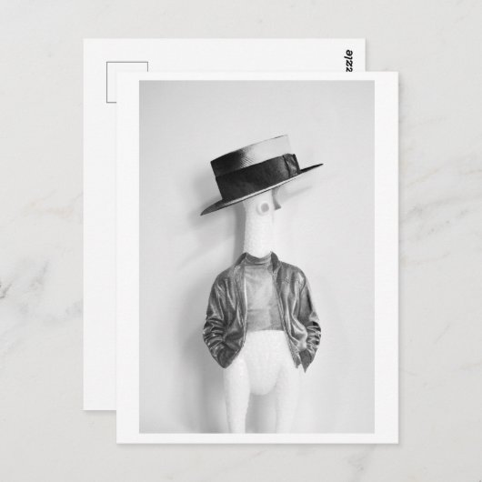 Handsome rubber chicken - Elle Capone ポストカード (正面/裏面)