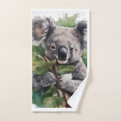 Handtuch mit Koala auf Baum ハンドタオル (ハンドタオル)