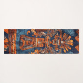 Handtuch Set Azteken Stil Mexico Mittel- Südamerik ヨガマット (裏面(横))