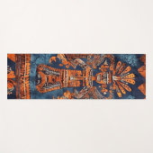 Handtuch Set Azteken Stil Mexico Mittel- Südamerik ヨガマット (正面(横))