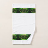 Handtuch Set, keltischer Knoten, bunt, grün バスタオルセット (ハンドタオル)