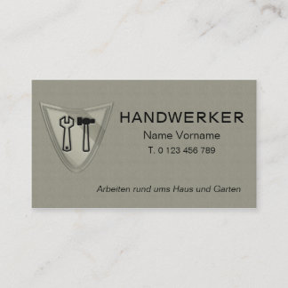 handwerker service 名刺