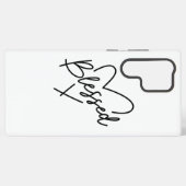 Handwritten Gratitude Quote Samsung Galaxyケース (裏面横)