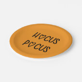 Handwritten hocus pocus ペーパープレート (アングル)