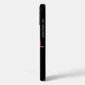 handwritten love poster Case-Mate iPhoneケース (裏面 / 左)