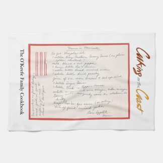 Handwritten Marinade Recipeママの キッチンタオル