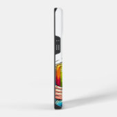 Handy Hülle mit Manga-Sicherheitsfachmann iPhoneケース (右側面)