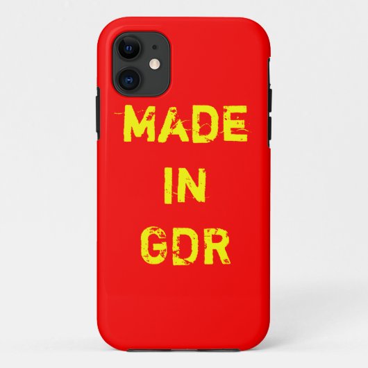 Handyhülle DDR Style Case-Mate iPhoneケース (裏面)