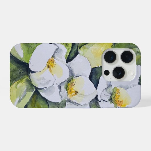Handyhülle_Magnolie iPhoneケース (裏面横)