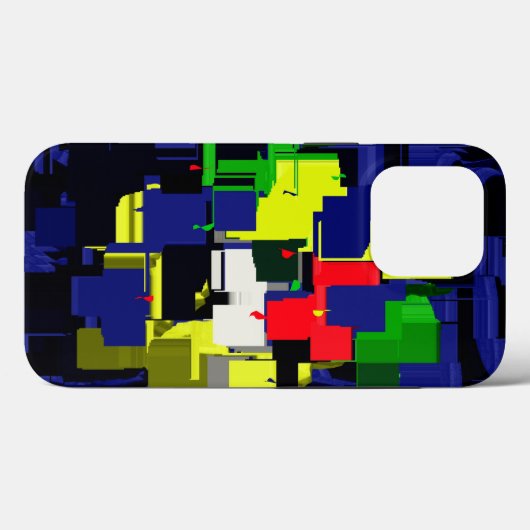 Handyhülle mit abstraktem Design. Case-Mate iPhoneケース (裏面 (横))