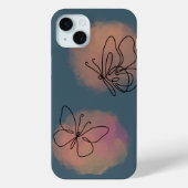  Handyhülle mit Schmetterlingen Case-Mate iPhoneケース (裏面)